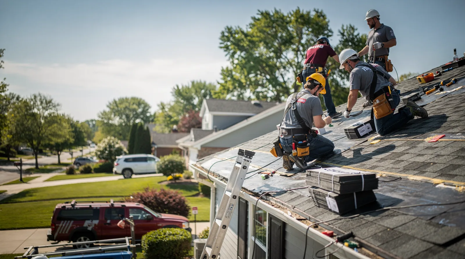 Roof Repair in Mclean, IL around you